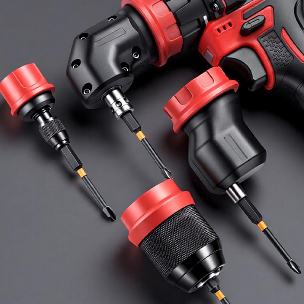 Power Tools Safety - 6,35-mm-Schnellspannbohrfutter-Adapter, Sechskant-Bits, universelles Bohrer-Umwandlungswerkzeug für kabelgebundene