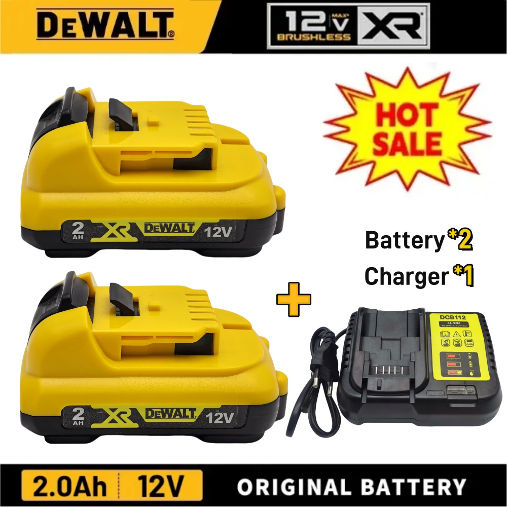 Dewalt Power Tools Xr - Original DEWALT Lithium-Ionen-Akku, DEWALT 12V XR
