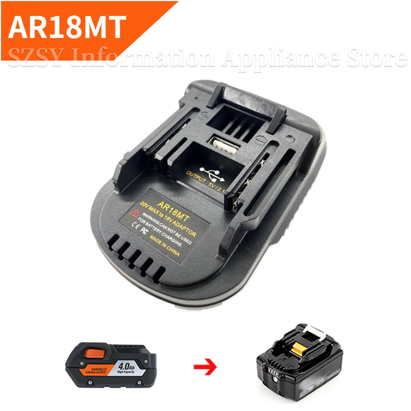 Power Tools Battery Adapter - Für Ridgid Batterieadapter-Konverter für AEG 18V