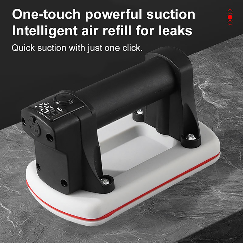 Power Tools Usa - Intelligenter Elektrischer Saugnapf mit Doppelschichtiger Gummibasis,