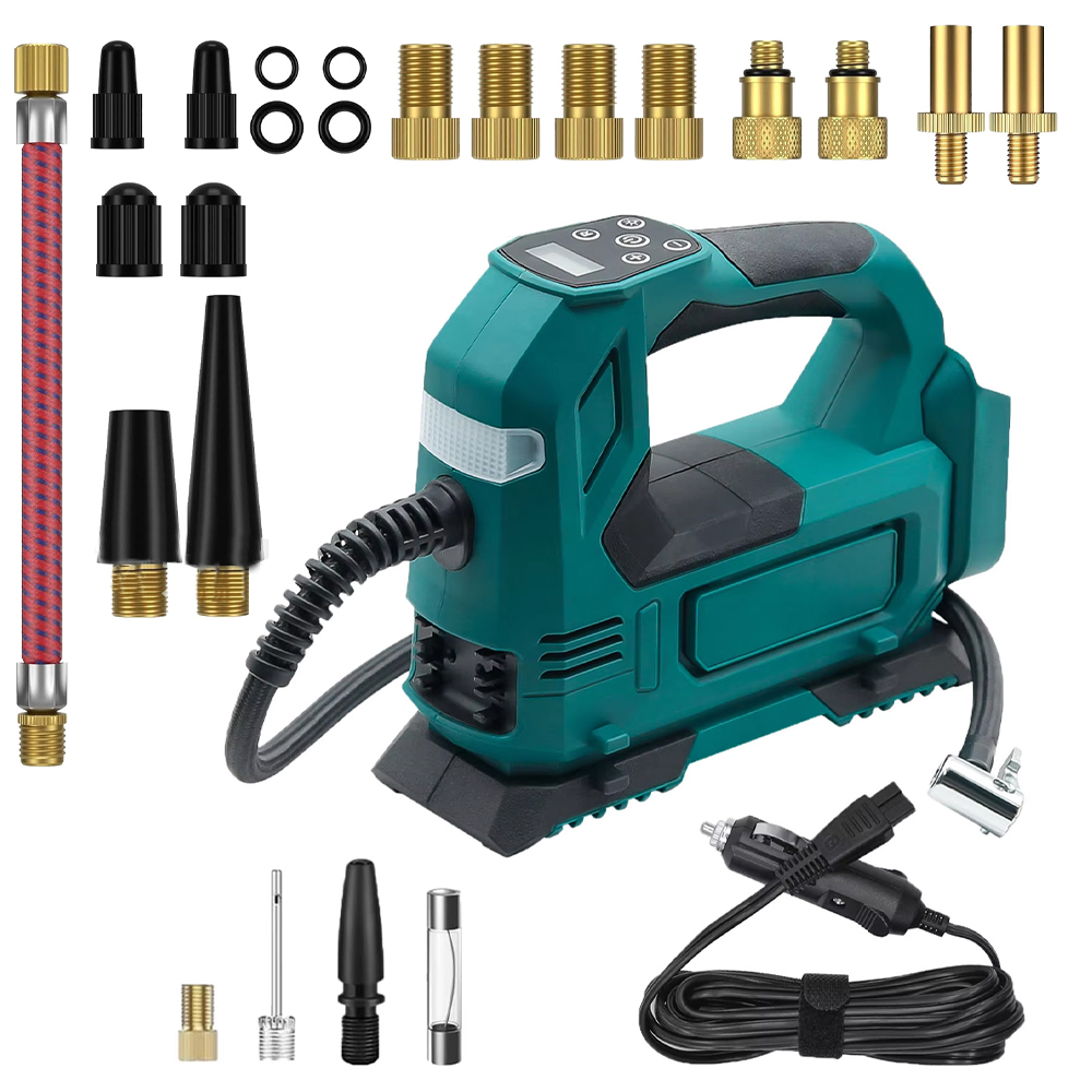 Power Tools Makita - Kabelloser Reifenfüller für Makita 18V Lithium-Akku
