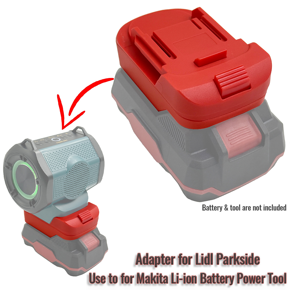 Power Tools Battery Adapter - Batterieadapter-Konverter für Lidl Parkside X20V Lithium-Akku