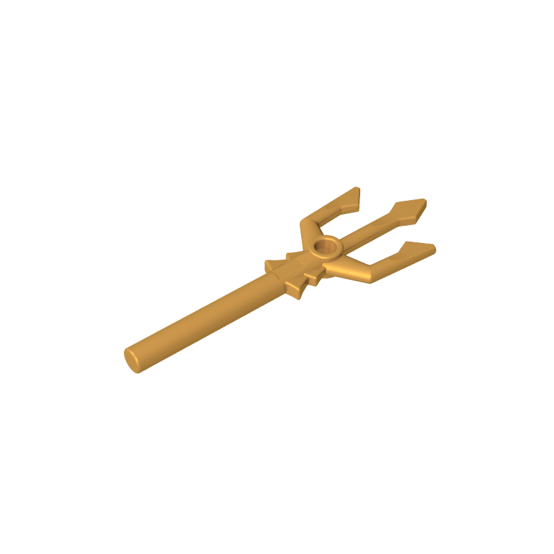 Power Tools Kids - Gobricks 10 Stück 92290 Bausteine Dreizack-Teile