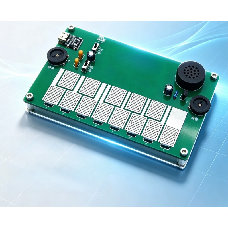 Power Tools Course - Touch-Piano Touch-Elektronisches Musikinstrument DIY-Maker-Kursdesign Lötübungsset Teile