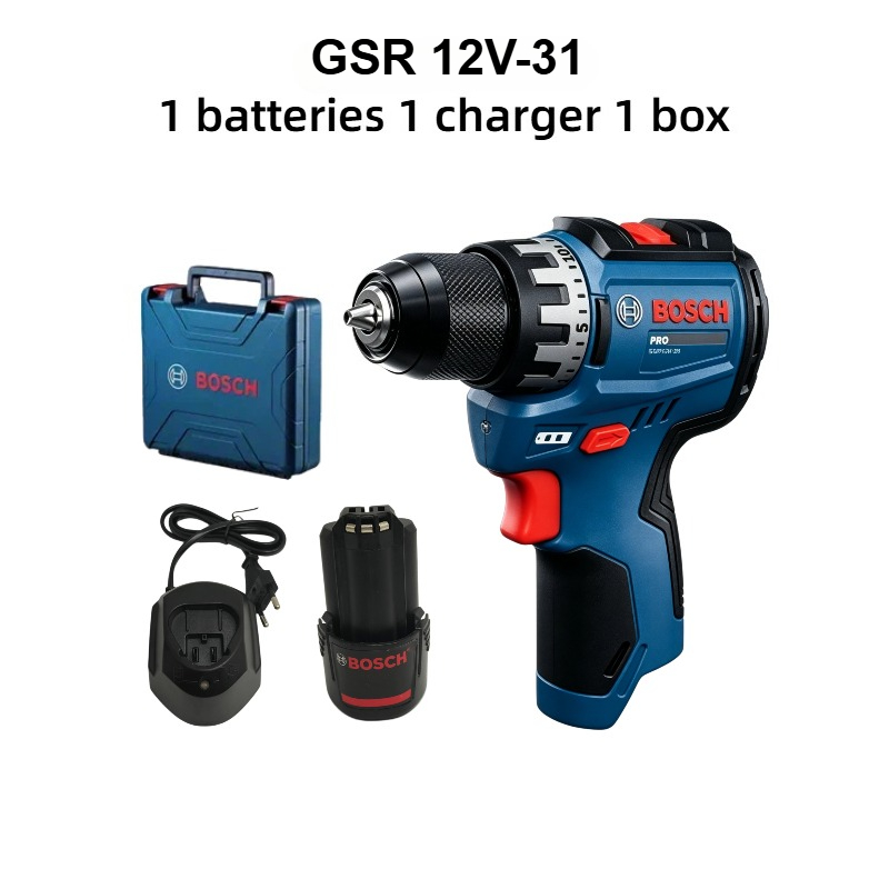Power Tools Safety - Bosch Professional GSR 12V-31 Akku-Bohrschrauber 12V