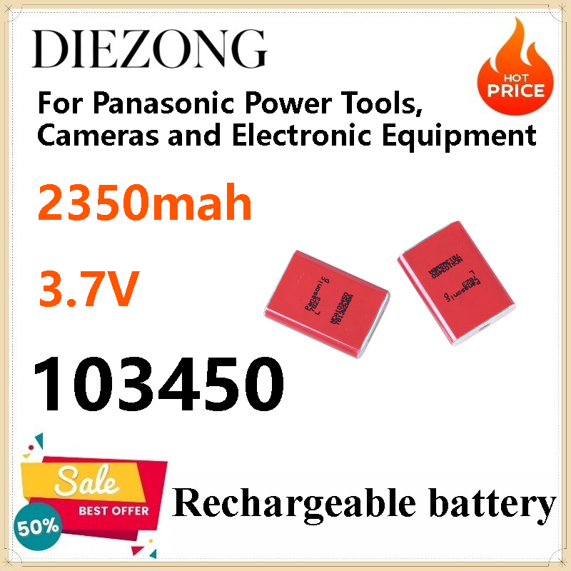 Power Tools Panasonic - 4 Stück 3,7 V NCA103450 2350