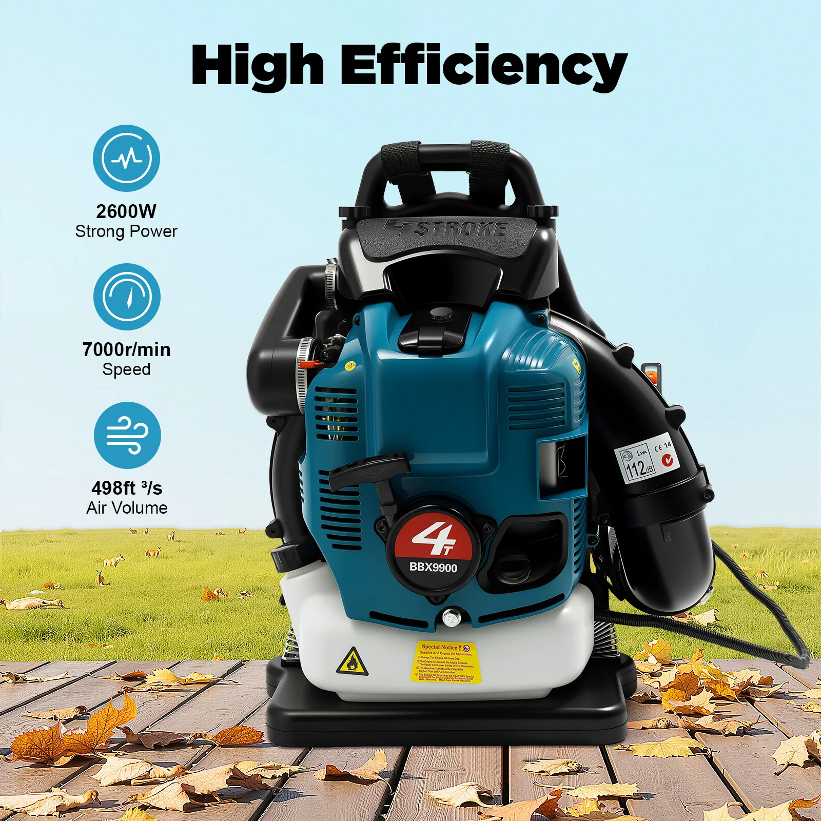 Benzin-Rucksack-Laubbläser 75, – Power Tools Yard Bewertung und Preis