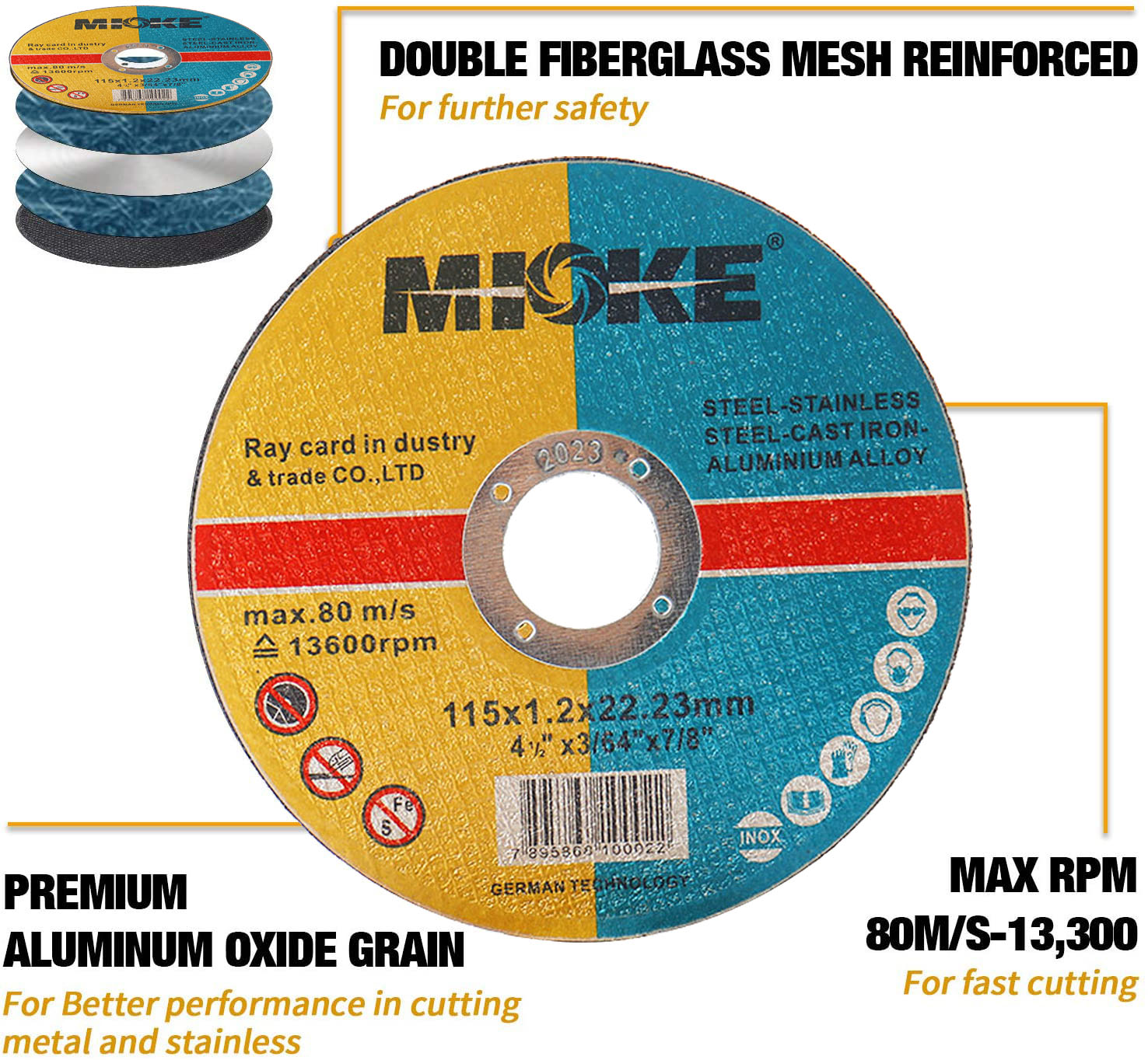 4,5 Zoll 115 mm Kreissägeblatt – Angle Grinder 4.5 Bewertung und Preis