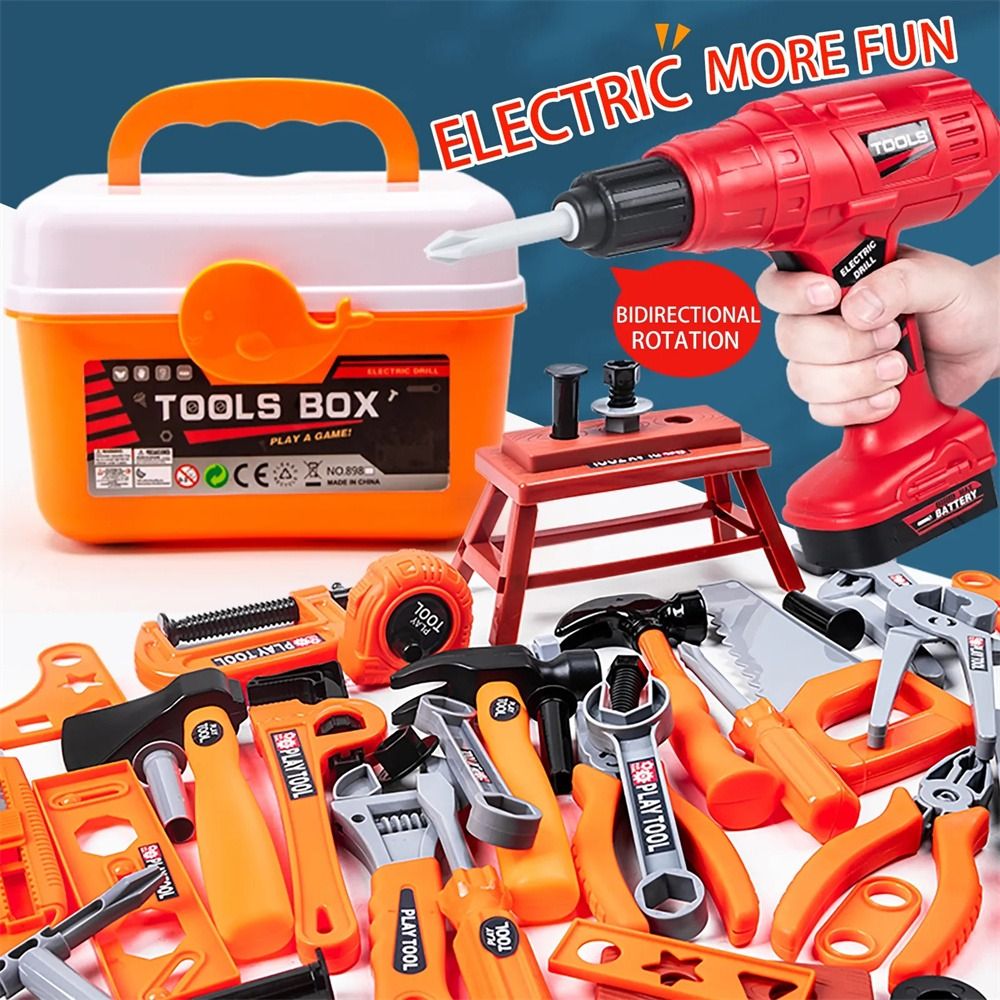 Elektrisches Spielzeug-Bohrset – Power Tools And Engineering Bewertung und Preis