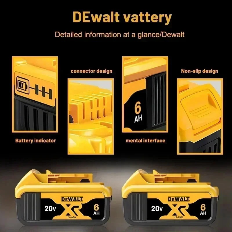 DeWALT XR 100 % Original-Akku  – Dewalt Power Tools Xr Bewertung und Preis