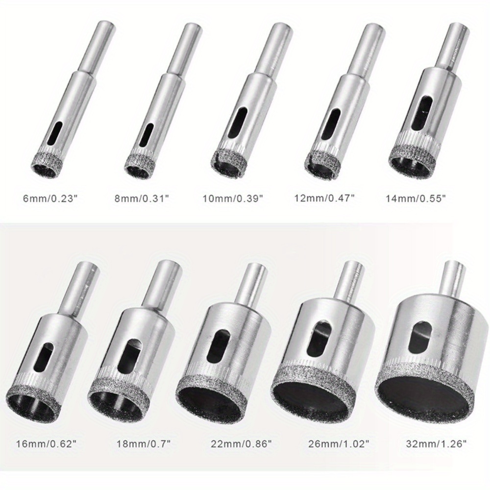 10-teiliges Diamantbeschichtet – Power Tools Set Bewertung und Preis