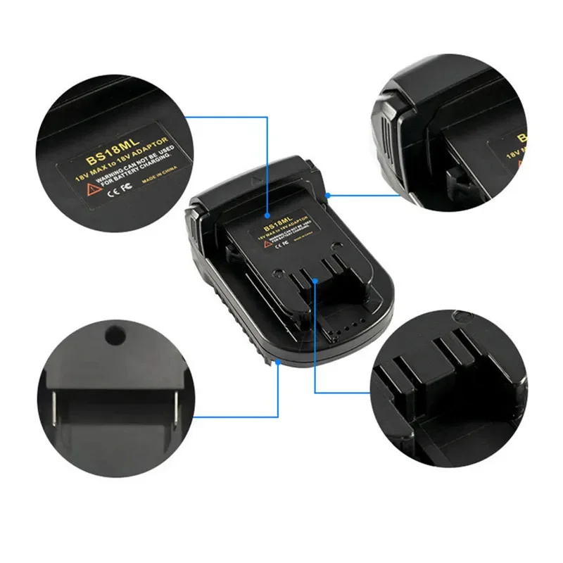 Kompatibel mit BPS18M 18V Li-I – Power Tools Battery Adapter Bewertung und Preis