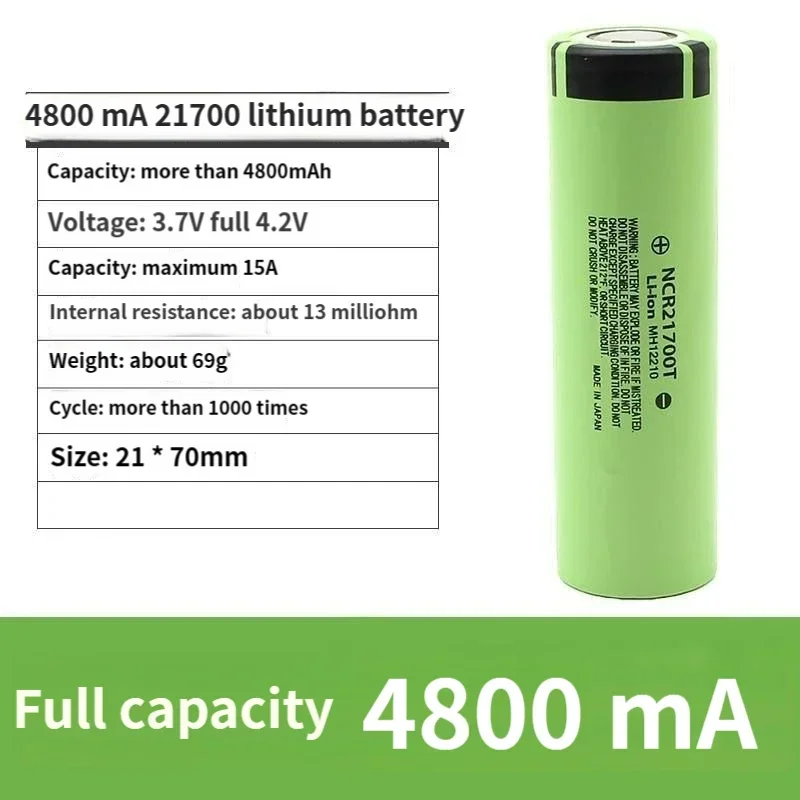 Panasonic 21700 4800 mAh 3,7 V – Power Tools Panasonic Bewertung und Preis