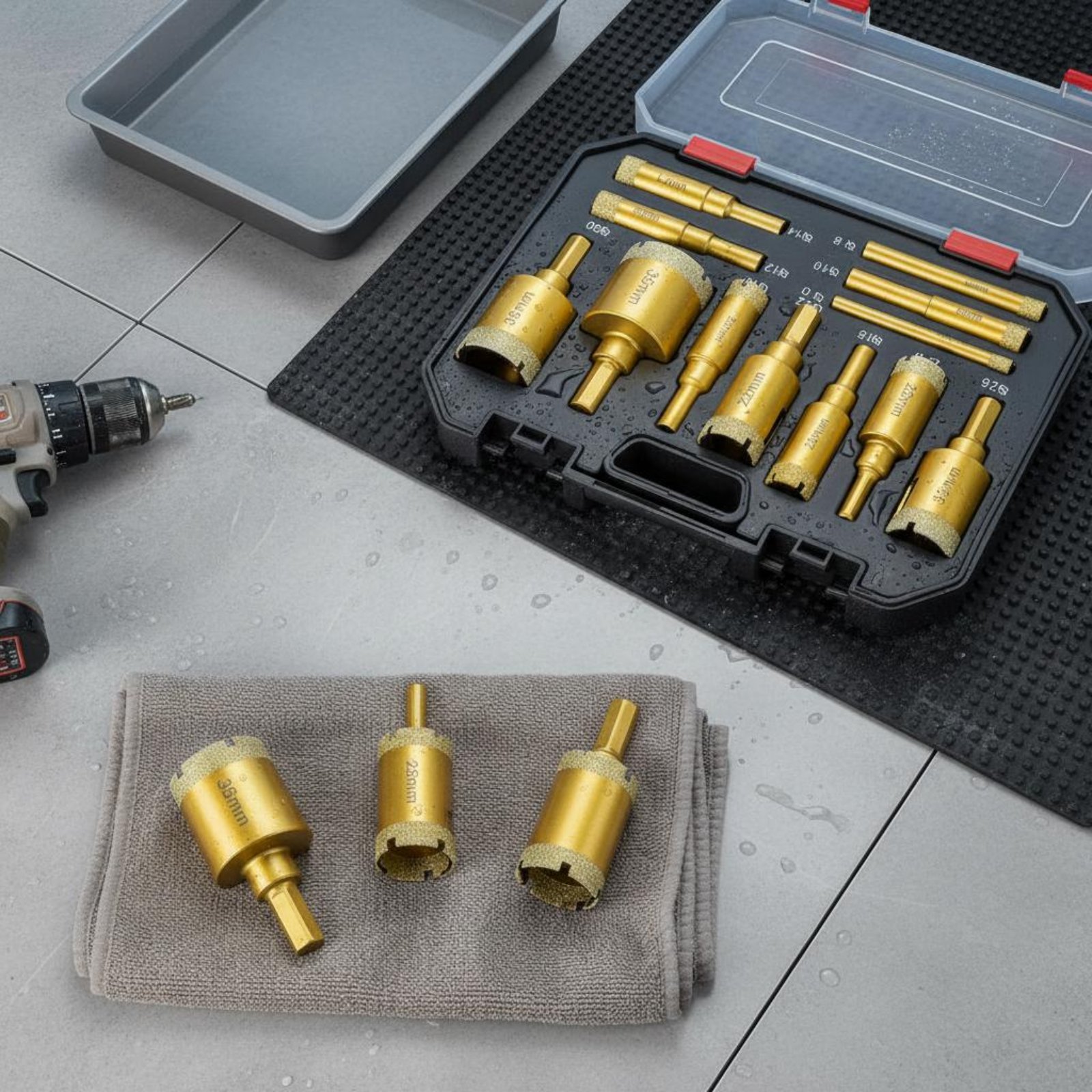 12-teiliges Gelötetes Kristall – Power Tools Set Bewertung und Preis