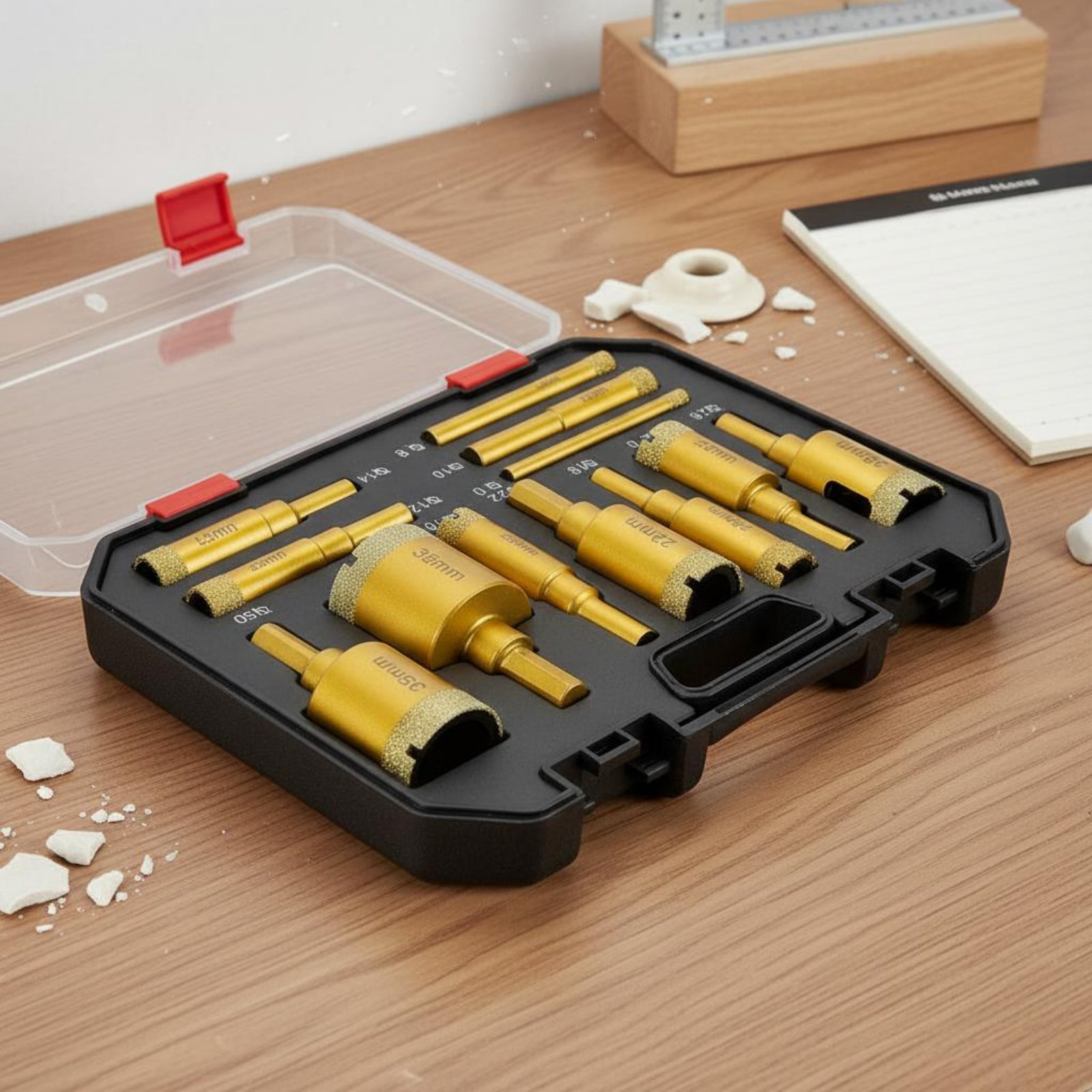 12-teiliges Gelötetes Kristall – Power Tools Set Bewertung und Preis