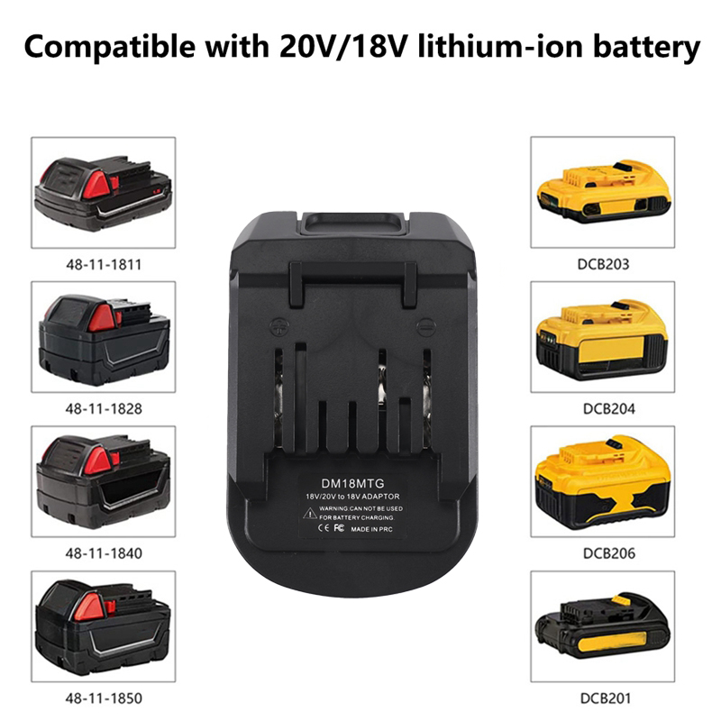 ALASICKA DM18MTG BS18MTG Akku- – Power Tools Battery Adapter Bewertung und Preis