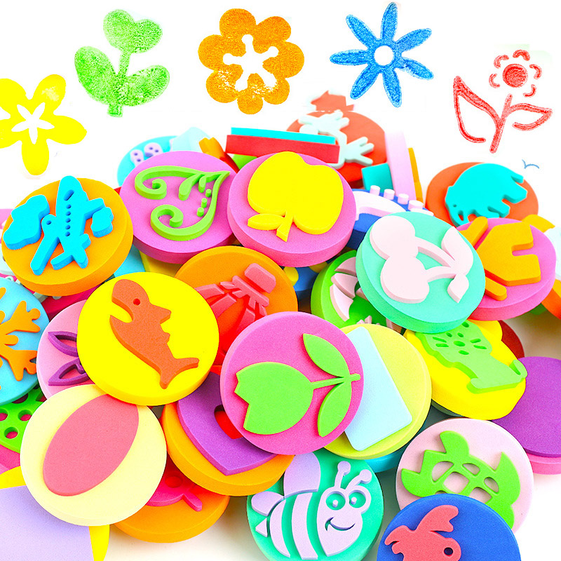 6 Teile/beutel Schaum Stempel  – Power Tools Kids Bewertung und Preis