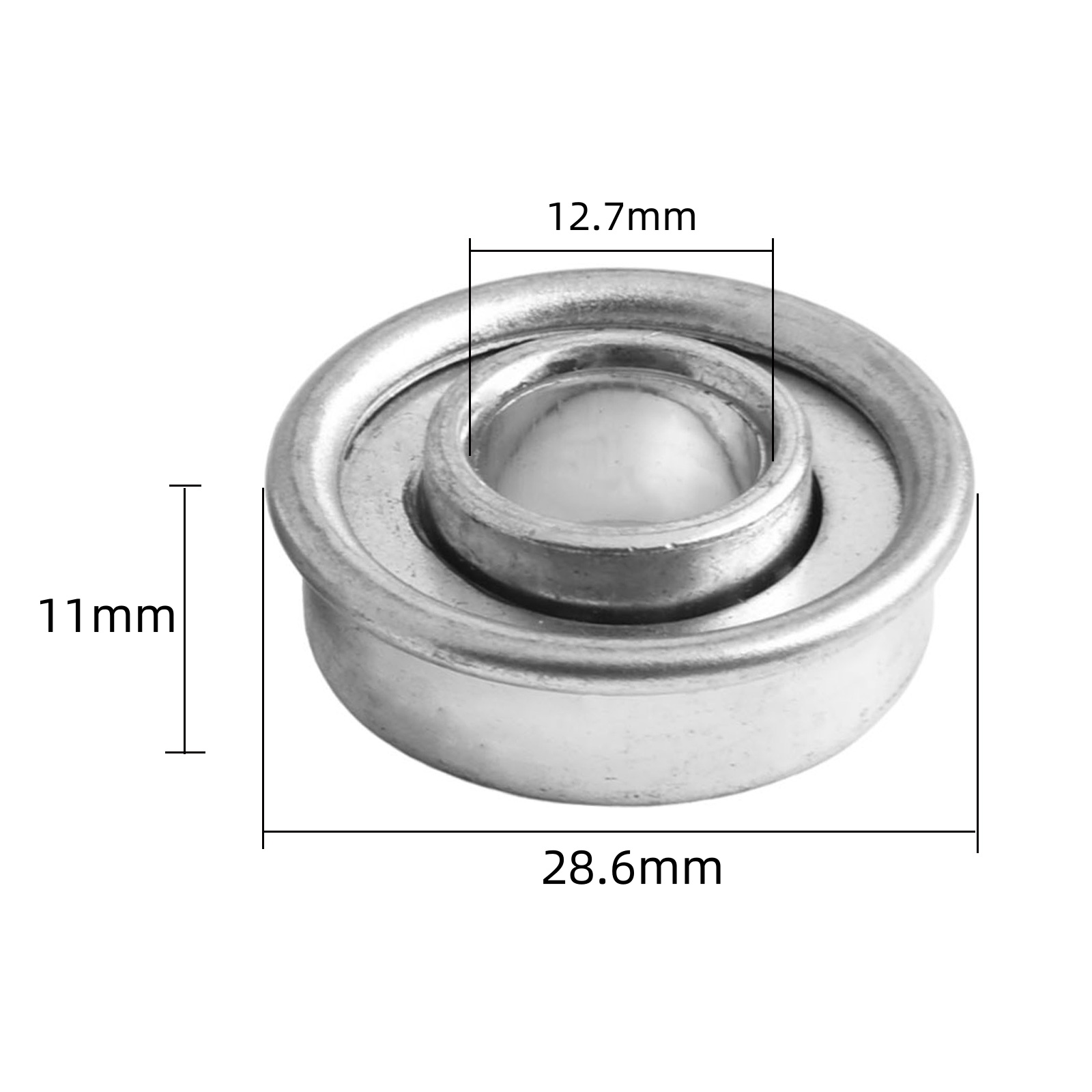 8Pcs Radlager 12,7x28,6x11mm F – Power Tools Yard Bewertung und Preis