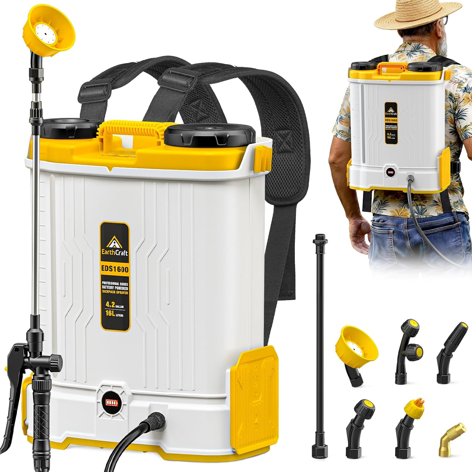 4,2-Gallonen-Akku-Rückensprühe – Power Tools Yard Bewertung und Preis