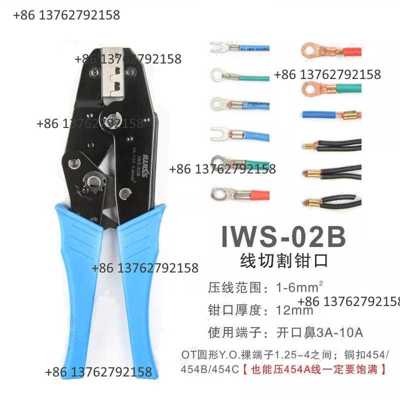 IWISS Drahtklemmen-Crimpzange  – Power Tools Usa Bewertung und Preis